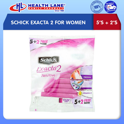 SCHICK EXACTA 2 FOR WOMEN 5'S+2'S